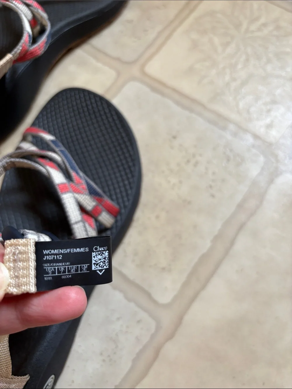 Chaco Z/Cloud X Women’s Size 9 Askew Angora Strappy Sandals